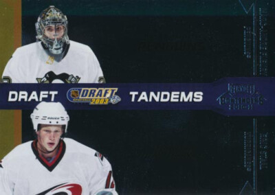 2010-11 Playoff Contenders DRAFT TANDEMS #17 MARC-ANDRE FLEURY / ERIC STAAL