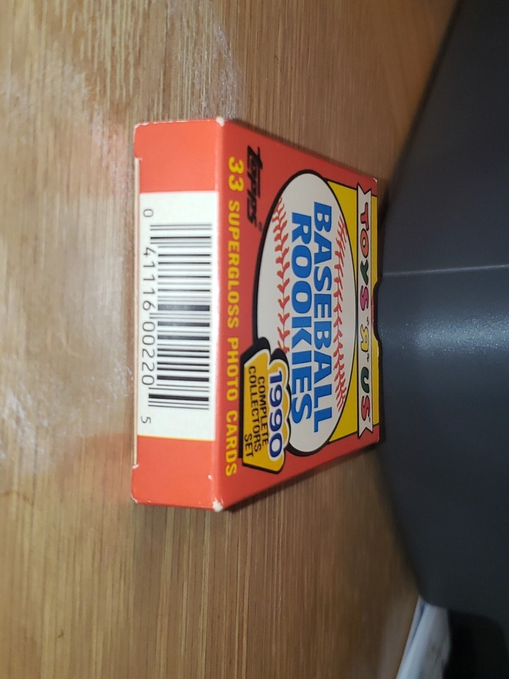 Toys R Us Topps Baseball Rookies 1990 Complete Collectors Card Set w/Griffey Jr. eBay