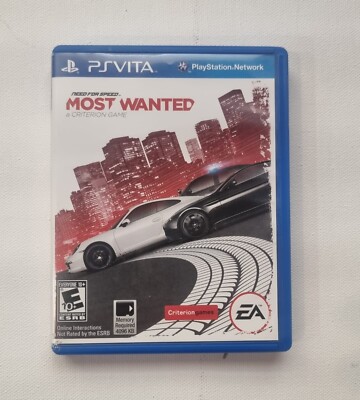 Need for Speed: Most Wanted (Sony PlayStation Vita, 2012)