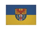  Aufnäher Kleinblittersdorf Fahne Flagge Aufbügler Patch 9 x 6 cm