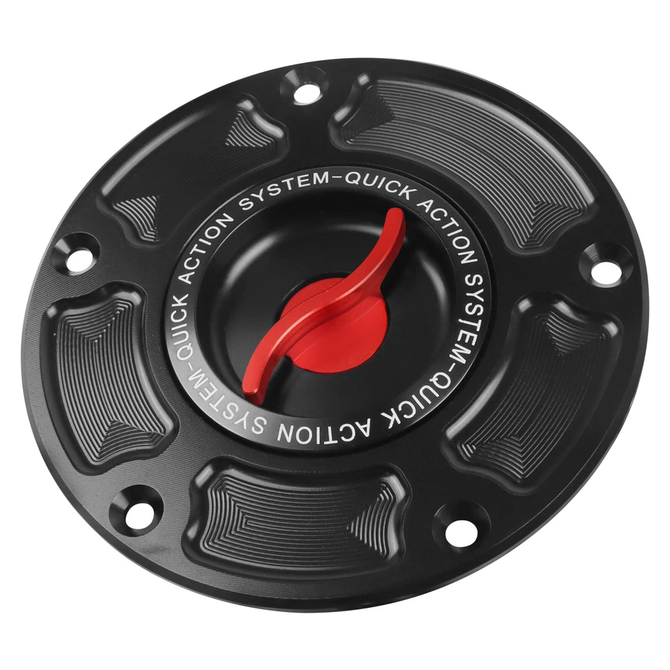 CNC Keyless Fuel Tank Gas Cap Cover For Ducati 696 795 796 1100/S/EVO Monster — 第 3/4 张图片