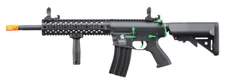 Airsoft Gun Lancer Tactical Gen 2 M4 Evo Airsoft AEG Rifle (Color: Black / Green