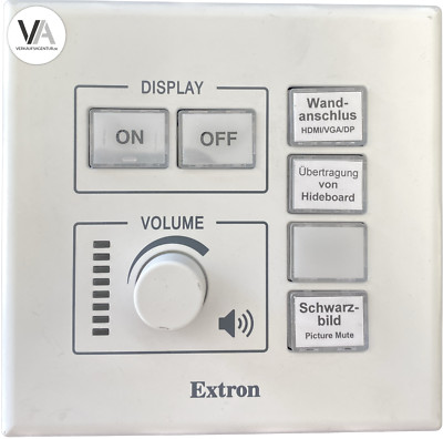 Extron EBP 100 ﻿eBUS-Tastenfeld Button Panel mit 6 Tasten - 2 Gang
