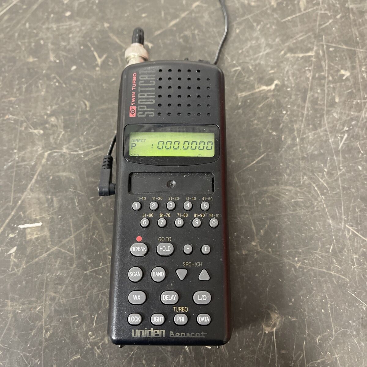 Uniden Bearcat Sportcat SC150 100 Channel Scanner Twin Turbo Uniden Bearcat Sportcat SC150 100 Channel Scanner Twin Turbo