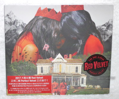 Red Velvet Vol. 2 Perfect Velvet Taiwan Ltd CD+48P photobook+Card