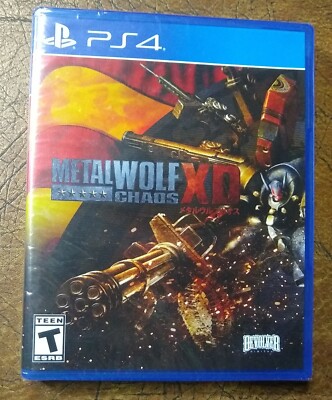 Metal Wolf Chaos XD - Playstation 4 PS4 Brand NEW Factory SEALED From Software 