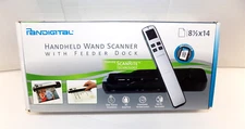 Pandigital Handheld Wand Scanner with Feeder Dock Scan Rite Technology