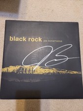 Joe Bonamassa signed autograph Black Rock vinyl LP Blues guitar