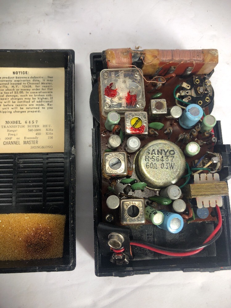 Channel Master Transistor Solid State Radios Model 6457 Pair Channel Master Transistor Solid State Radios Model 6457 Pair