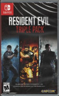 Resident Evil Triple Pack NSW (Brand New Factory Sealed US Version) Nintendo Swi