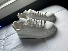 White Alexander McQueen Dress Shoes Size 10