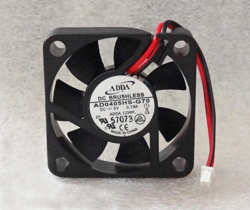 Lot of 5 ADDA 40mm Laptop Cooling Fans 5V DC Mini 2 Pin Picoblade AD0405HS-G70 - Image 2 of 4