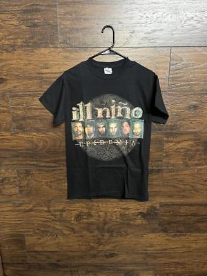 ill nino Band T-shirt- Ill Nino Epidemia Album Promo Shirt