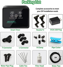 Intelligent Fogger Terrariums Humidifier Electronic Timer Automatic Mist Rainfor