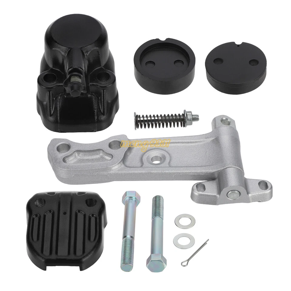 Conjunto de pinza de freno delantero y soporte con pastillas Honda CB360/400F/450/500/550 Foto 3 de 4