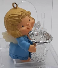 Hallmark 1984 Angel Thimble #7 Vintage Sewing Ornament QX4304