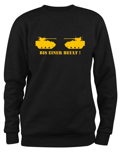 Styletex23 Sudadera para Hombre Bis Einer Heult Fun, Panzer - Afbeelding 1 van 6