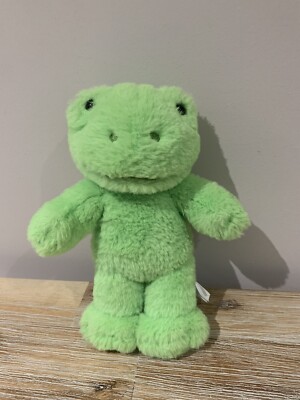 Build a Bear kleiner frühlingsgrüner Frosch Plüschtier Kuscheltier 9 Zoll