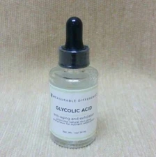 Measurable Difference Glycolic Acid 1 oz Face & Neck Serum Anti-Aging Exfoliator