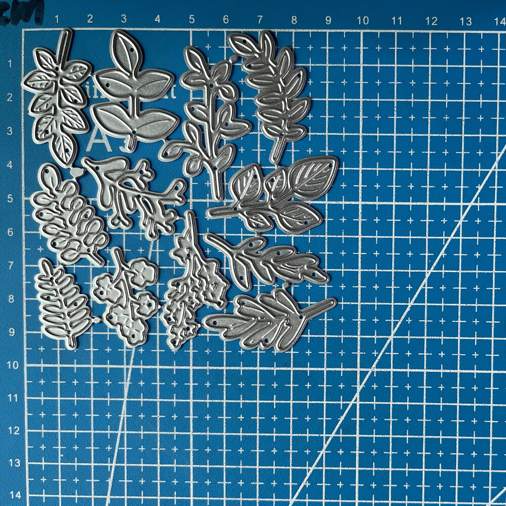 Leaf Metal Cutting Dies Scrapbooking Paper Card Crafts Embossing Stencils Mould