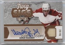 2021-22 Leaf Lumber Twig Sigs Bronze Sergei Makarov 29/45 auto stick USSR