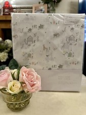 The Little White Company Easy-Care SPRING SCENE (Cot Bed) Linen Set - Brand New