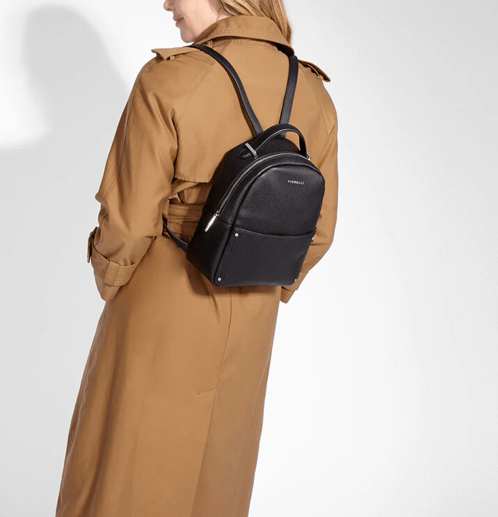 FIORELLI ‘CORA’ BLACK MINI BACKPACK RUCKSACK - image 4