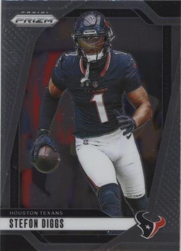 2024 Panini Select Silver Prizm Die-Cut #94 Stefon Diggs Texans