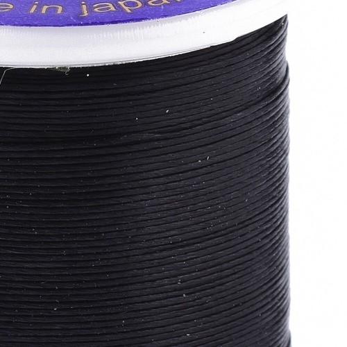 50m Black Nylon Beading Threads 0.1mm Great for Seed Beads P01225
