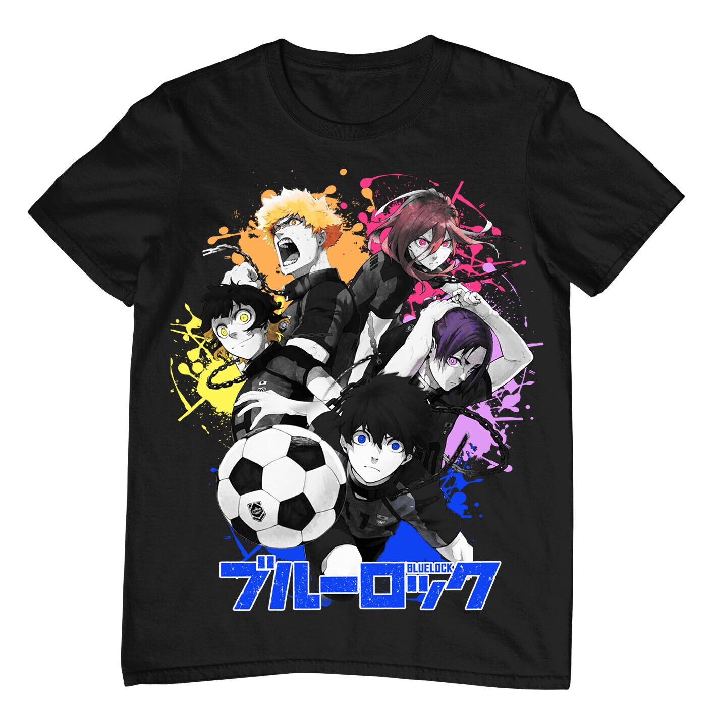 Unisex Blue lock anime gift shirt, Yoichi Isagi, Meguru Bachira, Kunigami,  Rin I