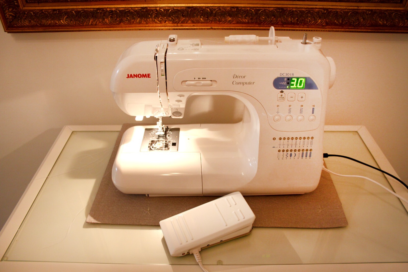 Janome DC 3018 Sewing Machine excellent condition eBay