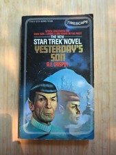 Yesterday's Son Star Trek Novel Paperback 1983 First Edition/Printing Spock