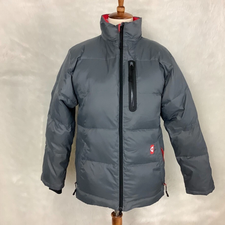 Gerbing Men's Gray Quilted 7 Volt Heated Puffer Jacket