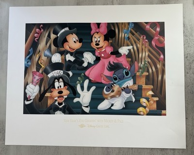 Disney Cruise Line  New Years Eve With Mickey And Pals  Signed By Don Williams