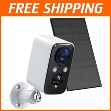 Outdoor Motion Sensor Camera - Solar Powered Night Vison Cam