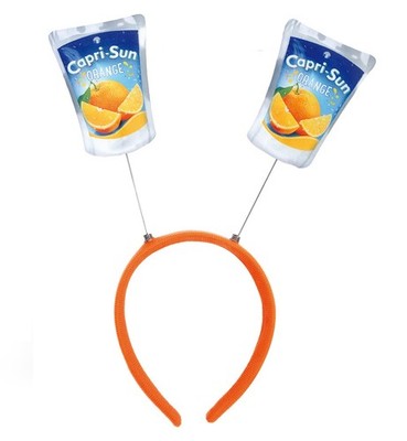 KarnevalsTeufel Capri-Sun Wabbles   Lustiger Headbopper mit Capri-Sun Orange