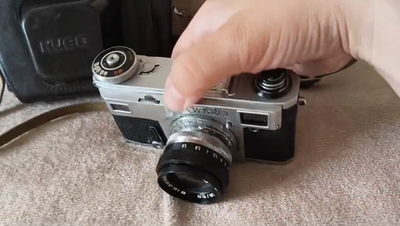 HELIOS 103 Soviet Lens 53mm f/1.8 copy Sonnar Mount CONTAX RF For
