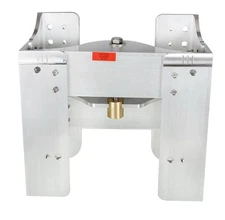 Jack Plate JPL4500 Adjustable 6" Outboard Boat high strength polished Aluminum