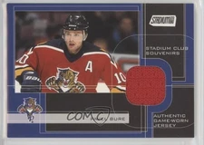 2001-02 Topps Stadium Club Souvenirs Pavel Bure #SCS-PB HOF