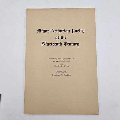 Minor Arthurian Poetry of the Nineteenth Century, Ltd Ed #58 of 250