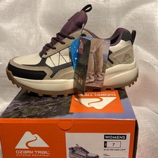 Ozark Trail Waterproof Hiking Sneaker Shoes W OT WP HIKE LOW Beige Size 7