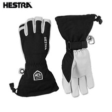 Hestra HELI Ski Gloves Goat Leather Waterproof Breathable Long-Lasting Used