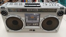 Junk SHARP GF-303ST Stereo Radio Cassette Recorder Boombox Japan Used For Parts