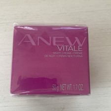 Avon Anew Vitale Night Cream Full Size 1.7 oz Retired Discontinued SEALED