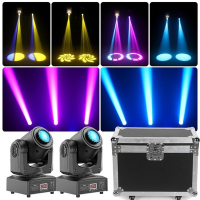 120W Moving Head Stage Lighting Gobo RGBW LED DJ DMX Beam Disco Club Party Light