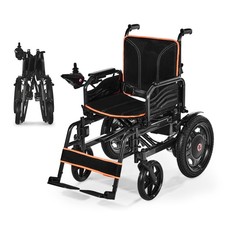 Uimoso Lightweight Foldable Electric Wheelchair Mobility Wheelchair All Terrain