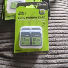 HME Hunting Made Easy- 4 pack SDHC Memory Card 16GB Optimized for Trail Cameras
