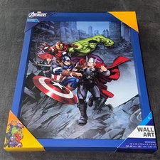Marvel MCU The Avenger 3D Decorative Wall Art (Idea Nuova, Inc.) USA SELLER