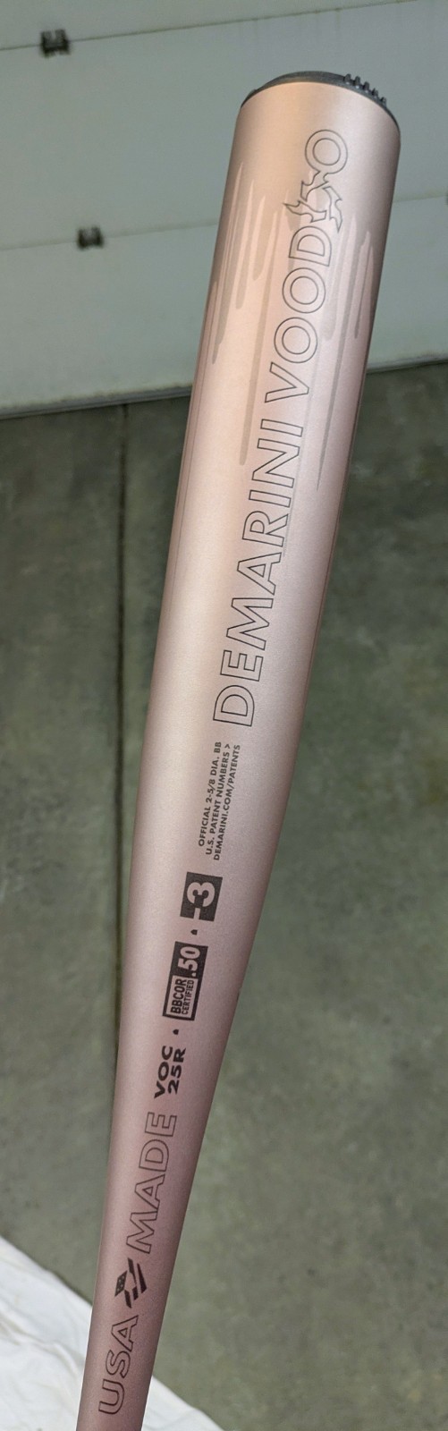 Demarini Voodoo Rose Gold