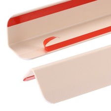 2Pcs Wall Corner Protector, 80cm x 4cm Self Adhesive Corner Guards, Beige